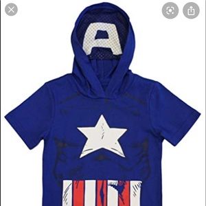 Captain America Hoodie Top